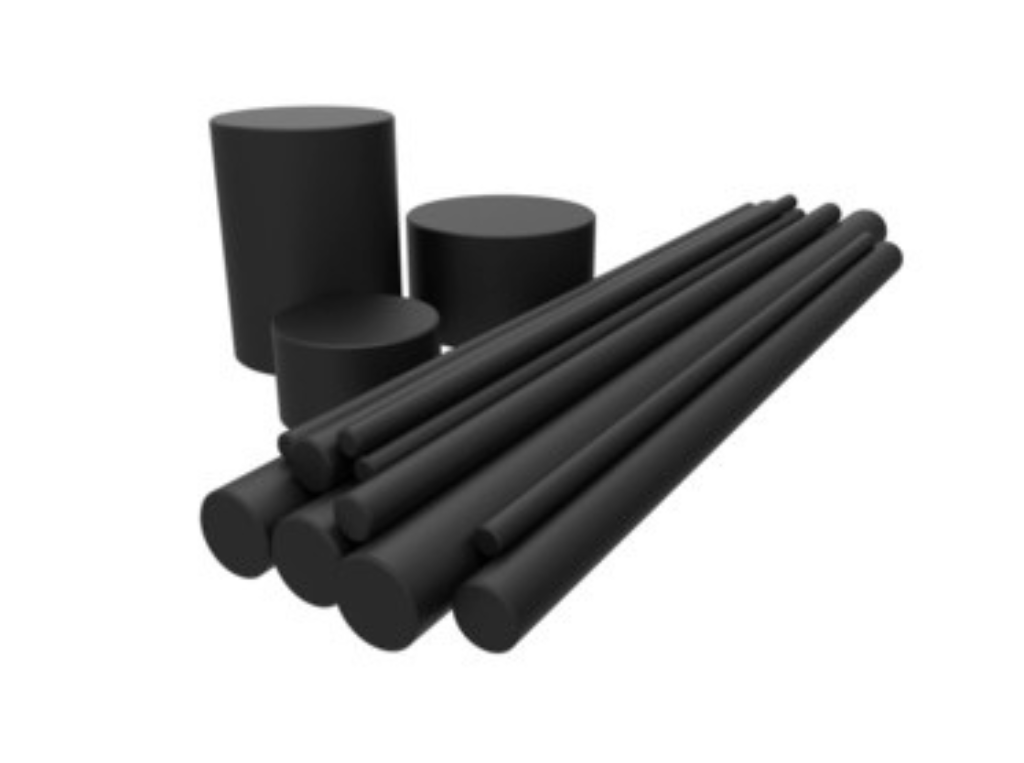 PATIKIL 5 Aste Di Grafite 150x8mm - Barre Cilindriche Per Fusione Metalli, Elettrodi, Crogioli - Alta Densità