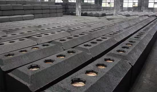 The use of pre-baked anode-China factory