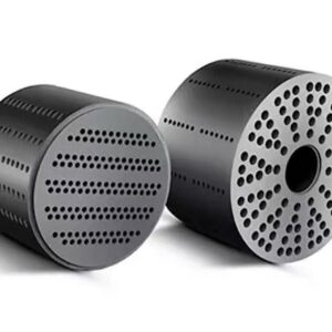 Graphite shell and tube heat exchanger